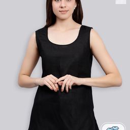 Seva Chikan Pack Of 2 Cotton Cover Up Camisole-image-45