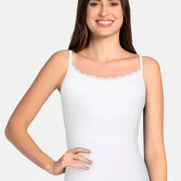 Amante Women White Solid Lightly-Padded Camisole-image-54