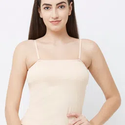 FashionRack Women Beige Solid Camisole-picture-29