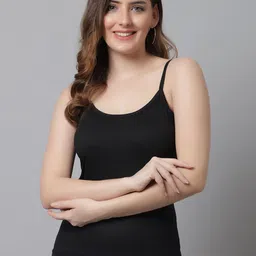 KEX Shoulder Strap Cotton Camisole-picture-31