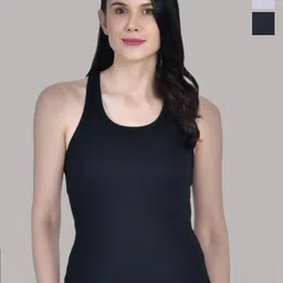 Aimly Pack Of 3 Round Neck Pure Cotton Camisoles-image-70