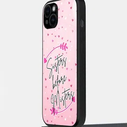 macmerise Typography Printed Impact Resistant iPhone 14 Plus Back Case Mobile Accessories image 1