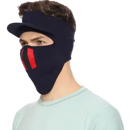 Gajraj Unisex Cotton Full Face Mask With Air Filter Mesh & Visor image 2