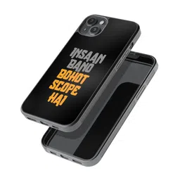 macmerise Impact Resistant Typography Printed iPhone 14 Plus Back Case Mobile Accessories image 5
