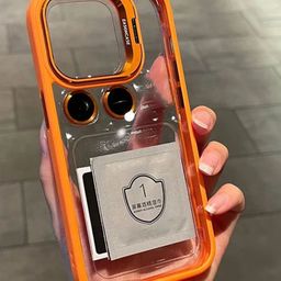 Luxury Kase Solid Printed iPhone 14 Plus Back Case Mobile Accessories-image-83