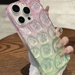 Luxury Kase Geometric Printed iPhone 16 Pro Max Back Case Mobile Accessories-15