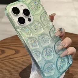 Luxury Kase Solid Printed iPhone 15 Pro Back Case Mobile Accessories-image-83