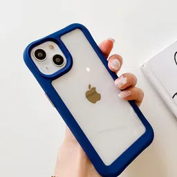 Luxury Kase Acrylic Transparent Shock Proof Armor iPhone 14 Plus Back Case-image-76