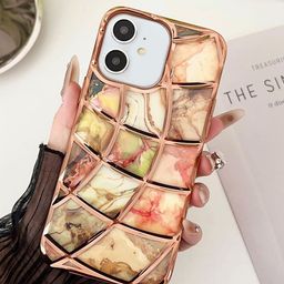 Luxury Kase LK145 Electroplated Geometric iPhone 11 Back Case-image-85