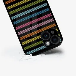 macmerise Geometric Printed iPhone 15 Back Case Mobile Accessories-11