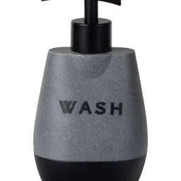 UMAI Grey & Black Textured Soap Dispenser 250 ml-9