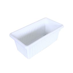 Kuber Industries Set Of 4 White Rectangular Plastic Window Pot image 5