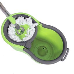 Kuber Industries Green & Grey Adjustable Mopping Set image 2