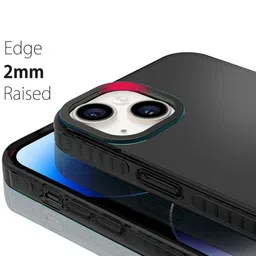 Karwan Solid Printed iPhone 15 Plus Back Case Mobile Accessories image 4
