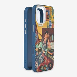 Chumbak Abstract Printed iPhone 16 Plus Back Case Mobile Accessories image 3