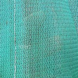 Kuber Industries Green Permeable UV Block Fabric PVC Sun Shade Sail Square Canopy Net image 3