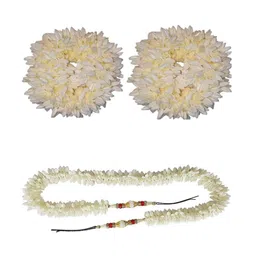 CHANDERKASH Women Set of 3 Gajra Hair Accessory Set-11