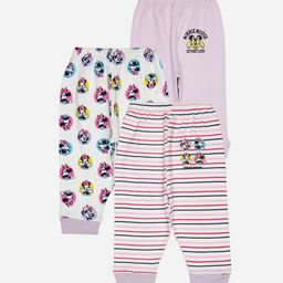 Bodycare Infants Pack Of 3 Assorted Printed Joggers-18
