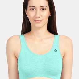 Sonari Pink & Grey Non Padded Non Wired Full Coverage Bra image 5