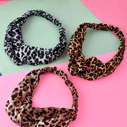 Silvermerc Designs Girls Brown & Black Set of 3 Hairband-46