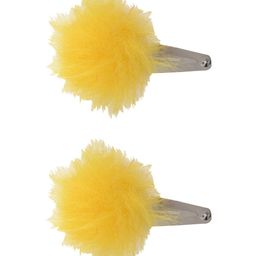 Aye Candy Girls Yellow Set of 2 Fur Tic Tac Hair Clip-image-112