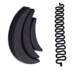 CHRONEX Women Black Set of 4 Hair Accessory Set-73