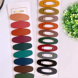 CHRONEX Women Multicoloured Set Of 20 Tic Tac Hair Clip-18