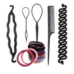 CHRONEX Women Pack of 17 Multicoloured Hair Accessory Set-53