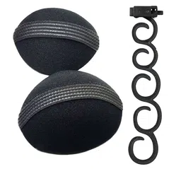 CHRONEX Women Black Set of 3 Hair Accessory Set-77