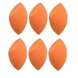 AYA Women Set of 6 Assorted Cut Shape Makeup Sponge Puff-7
