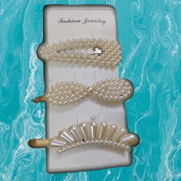 Pinapes Set of 3 Beaded Hair Accessory Set-10