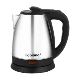 Fabiano E-15 1500 Watt 1.5 Litre Electric Kettle with Cool Touch Handle (Silver)-image-7