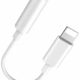IMMUTABLE White 91_APPLE AUDIO _JACK_79_White Lightning to 3.5 mm Jack Audio Connector, Noise Cancelling Headphones Audio Adapter Phone Converter (MAC OS, I OS) Phone Converter (ios) Phone Converter-41
