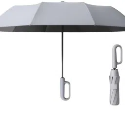 Auto Open 3 Fold Umbrella For Protection Against Rain Sun+UV Rays with cover Umbrella-11