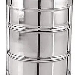 Stainless Steel Traditional Indian Tiffin Carrier l Lunch Boxes for School/Office/College 3 Containers Lunch Box-10