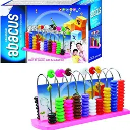 pezyox Educational Abacus Senior for Kids to Count, add & Subtract with Colourful Beads image 2