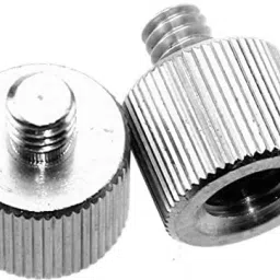 MILLETS Standard 3/8"-16 Female to 1/4"-20 Male Tripod Thread Screw Adapter Flash Shoe Adapter-30