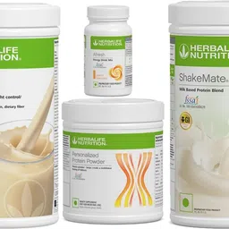 herbalife nutrition Shake Vanilla Afresh Peach Protein 200g Shakemate Protein Shake-picture-21