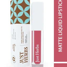 Just Herbs Herb-Enriched Matte Liquid Lipstick 2 ml - Raspberry Pink 09 image 1