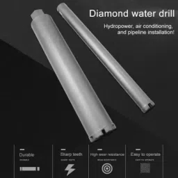 sauran 3 inches Core Pipe for core cutter machine to hole in concrete, marble, granite 3 inches(76mm) Diamond Core Pipe for Core Cutting image 3