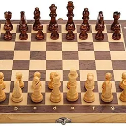 12 Inch Wooden Foldable Chess Board Game | Storage For Wooden Pawns 35 cm Chess Board-picture-7