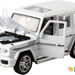 AMG65 Toy Vehicle Pull Back Die-Cast Car Model with Lights and Sound for kids-image-59