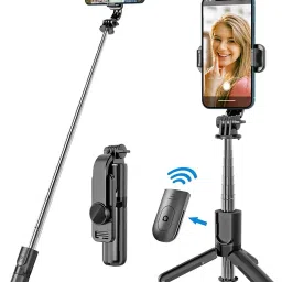 Infinite Digital Selfie Stick with Tripod Stand, Bluetooth Extendable Tripod for Mobile Phone_C12 Tripod-26
