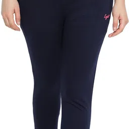 lyra Women Solid Blue Track Pants-picture-33