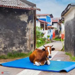 Long Lasting Cow Mat, use for Buffalo Bull and Horses Cow, Dog, Hamster, Guinea Pig, Miniature Pig Pet Mat-image-50