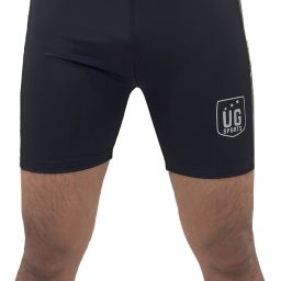 Solid Men Green, Black Tights-image-17