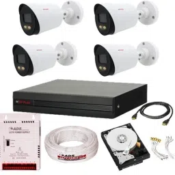 CP PLUS GUARD PLUS 4 BULLET CAM KIT Security Camera-77