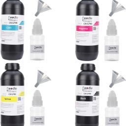 Needle 4x1kg GI 790 for G1010 G2000 G2002 G2010 G2012 G3000 G3010 G4000 Printers Black + Tri Color Combo Pack Ink Bottle-picture-15