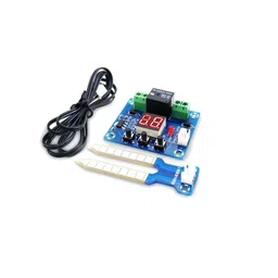 XH-M214 Humidity Controller Soil Sensor Module 20-99%RH Precise Automatic Control Irrigation System Red Digital Display image 1