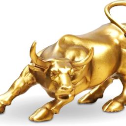 Resin Bull Idol Stock Market Bull Statue for Home Office Decor Decoration Gift Decorative Showpiece - 8.4 cm-image-33